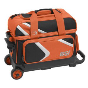 BSI Dash 2 Ball Double Roller Orange Bowling Bag