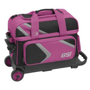 BSI Dash 2 Ball Double Roller Pink Bowling Bag