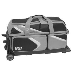 BSI Dash 3 Ball Triple Roller Gray Bowling Bag