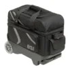 BSI Prime 2 Ball Double Roller Black Charcoal Bowling Bag - Image 7