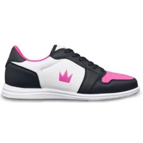 Brunswick Women's Fanatic Black Pink Bowling Shoes