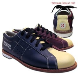 Classic Laced Plus Rental Style Women’s Bowling Shoes