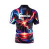 Hammer Strikes Quick Ship CoolWick Sash Zip Bowling Jersey - Image 2