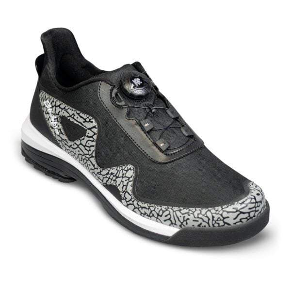 KR TPC Gladiator Men's Black Stone Right Hand Bowling Shoes + FREE