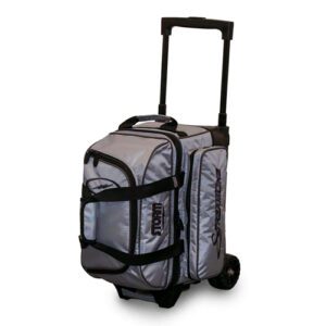 Storm Streamline 2 Ball Roller Silver Black Bowling Bag