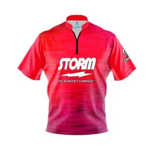 Storm Supersonic Quick Ship CoolWick Sash Zip Bowling Jersey