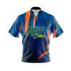 Hammer Raw Blue Black Orange Fast Track CoolWick Bowling Jersey