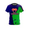 Motiv Green Purple Venom Semi-Custom CoolWick Bowling Jersey