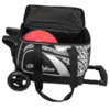 KR Cruiser 1 Ball Single Roller White Leopard Bowling Bag - Image 3