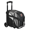 KR Cruiser 1 Ball Single Roller White Leopard Bowling Bag - Image 2
