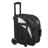 KR Cruiser 2 Ball Double Roller Black White Bowling Bag - Image 3