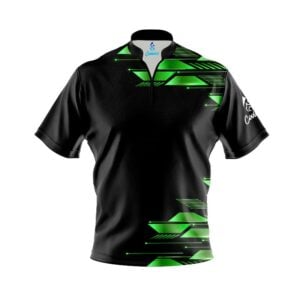 Green Luxury Strikes Fast Track CoolWick Bowling Jersey