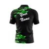 Green Luxury Strikes Fast Track CoolWick Bowling Jersey - Image 3