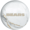 OTB NFL Chicago Bears White Marble Bowling Ball - Image 2