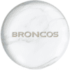 OTB NFL Denver Broncos White Marble Bowling Ball - Image 2