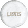 OTB NFL Detroit Lions White Marble Bowling Ball - Image 2