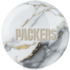 OTB NFL Green Bay Packers White Marble Bowling Ball - Image 2