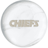 OTB NFL Kansas City Chiefs White Marble Bowling Ball - Image 2