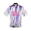 Hammer Arctic Vibe Quick Ship CoolWick Sash Zip Bowling Jersey