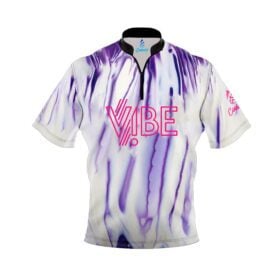 Hammer Arctic Vibe Quick Ship CoolWick Sash Zip Bowling Jersey