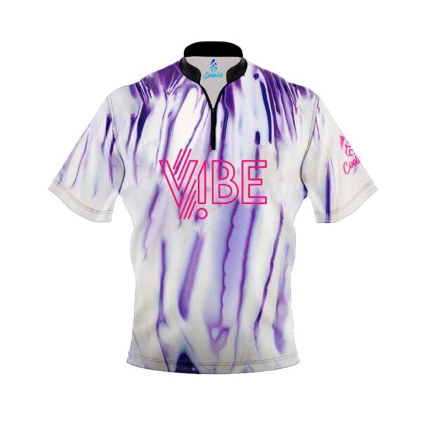 Hammer Arctic Vibe Quick Ship CoolWick Sash Zip Bowling Jersey