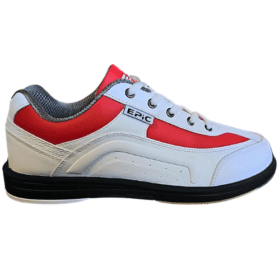 Epic Men's Ares Red White Right Hand Bowling Shoes