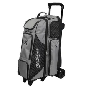 KR Strikeforce Royal Flush 4 x 4 Roller Silver Black Bowling Bag