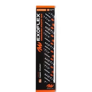 Motiv ExoFlex Kinesiology Tape Pre Cut Black Orange