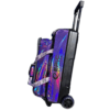 Epic 3 Ball Flash Triple Tote Deluxe Purple Holo With Pouch Bowling Bag
