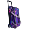 Epic 3 Ball Flash Triple Tote Deluxe Purple Holo With Pouch Bowling Bag - Image 8