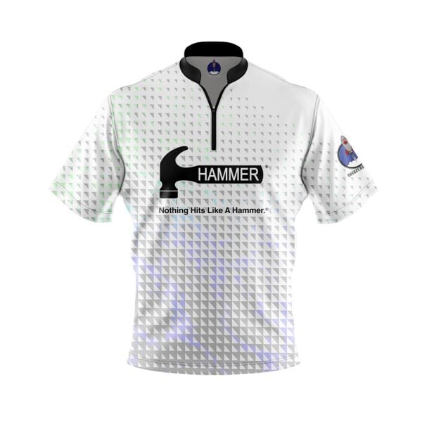 Hammer White Caddie Xpress Ship Rocket Bowling Jersey