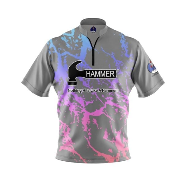 Hammer Grey Faction Xpress Ship Rocket Bowling Jersey