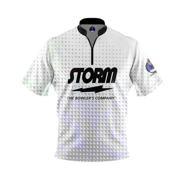 Storm White Caddie Xpress Ship Rocket Bowling Jersey