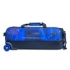 Hammer 3 Ball Triple Tote Black Widow Blue Bowling Bag - Image 8