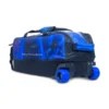 Hammer 3 Ball Triple Tote Black Widow Blue Bowling Bag - Image 3