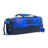 Hammer 3 Ball Triple Tote Black Widow Blue Bowling Bag