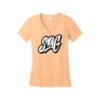 Swag Women’s Bowling V Neck T-Shirt - Image 5