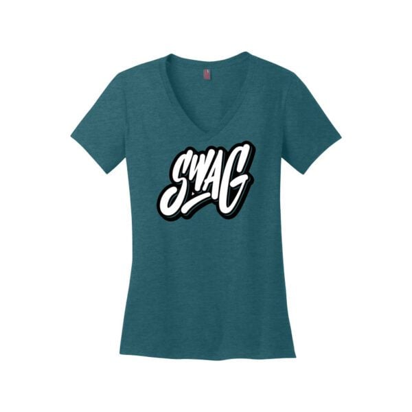 Swag Women’s Bowling V Neck T-Shirt