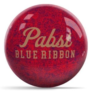 OnTheBall Pabst Beer All Things Pabst Bowling Ball