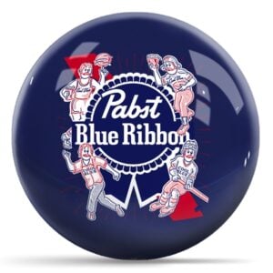 OnTheBall Pabst Beer Sports Guys Bowling Ball