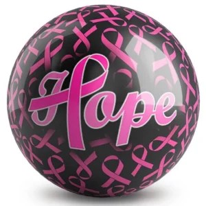 OnTheBall Pink Ribbon Hope Bowling Ball