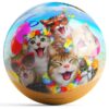 OTB Cats Selfie Bowling Ball