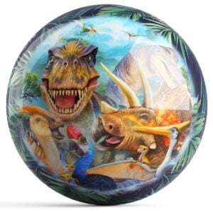 OnTheBall Dinosaurs T-Rex Selfie Bowling Ball