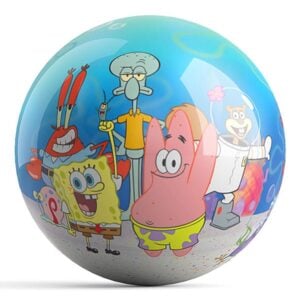 OnTheBall SpongeBob Beach Party Bowling Ball