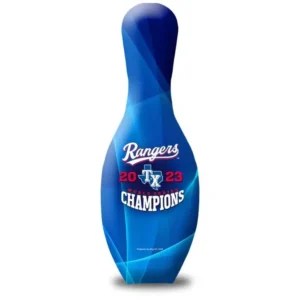 OTB Texas Rangers 2023 World Series Champion Baseball Bowling Pin