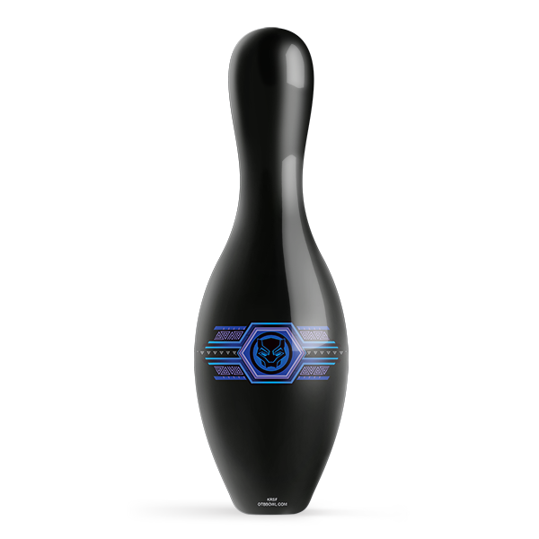 Marvel Avengers Black Panther Wakanda Forever Badge Bowling Pin