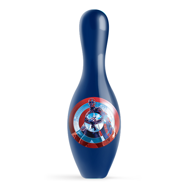 Marvel Avengers Captain America Sam Wilson Shield Bowling Pin