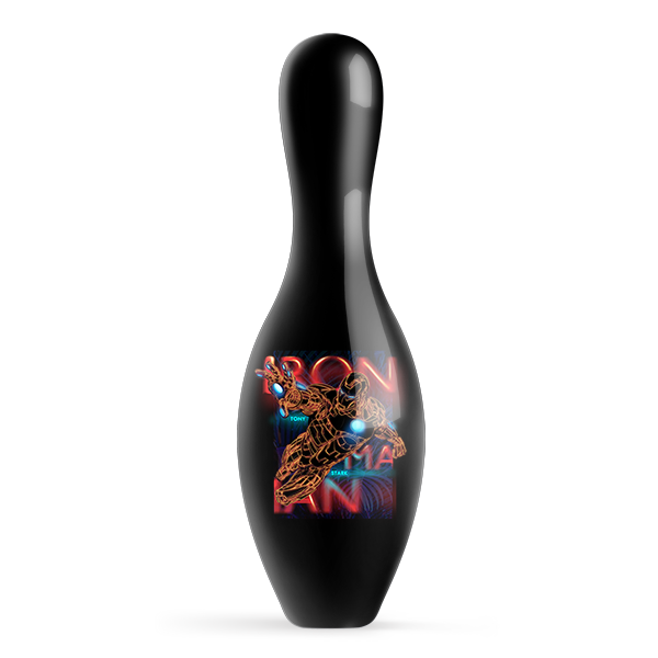 Marvel Avengers Neon Iron Man Bowling Pin