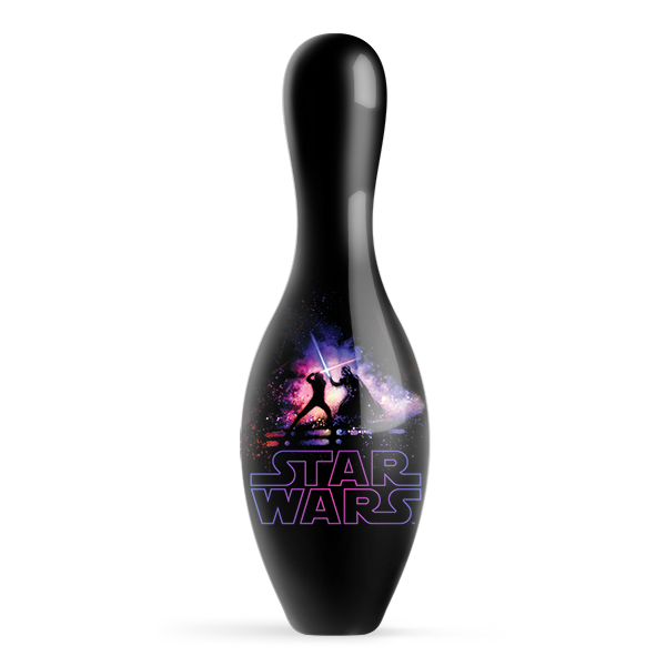 Star Wars Logo Fight Scene Bowling Pin