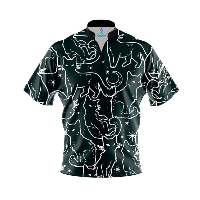 Moon Cat Fast Track CoolWick Bowling Jersey